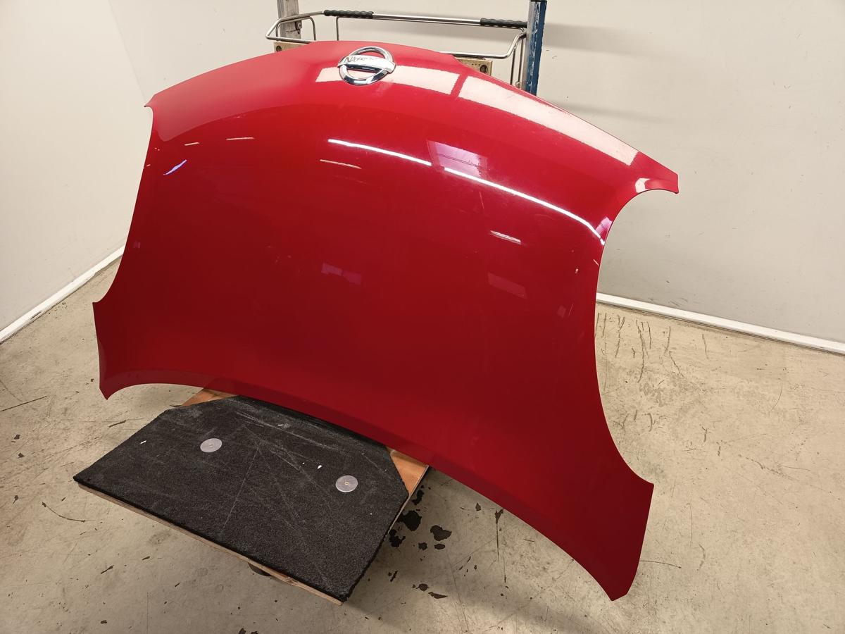 Nissan Micra K12 original Motorhaube Deckel vorne Z10G Solid Red Baujahr 2004