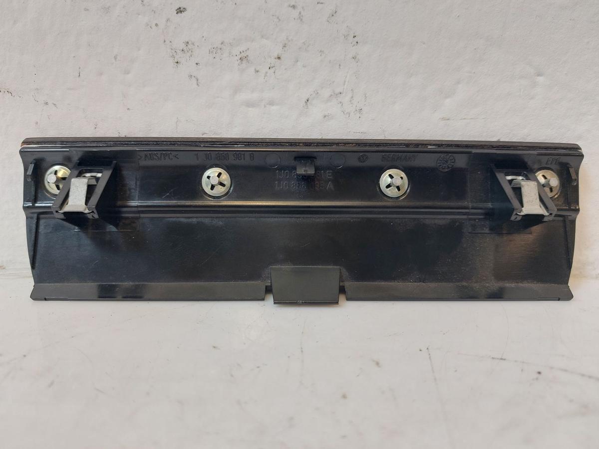 VW Bora Golf IV 1J Blende Abdeckung OBD Stecker Mittelkonsole unten Holzdesign
