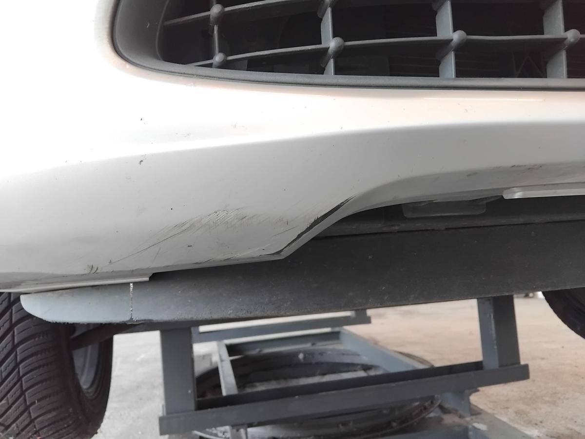 Ford Fiesta JA8 original Stossf&auml;nger Sto&szlig;stange vorn Polarsilbermetallic BJ2009