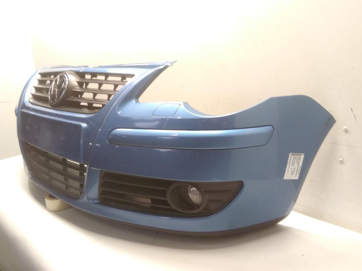 VW Polo 9N3 original Stoßstange Stoßfänger vorn LA5R Tossablaumet. SRA BJ2005