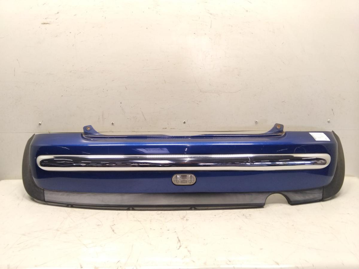 Mini Cooper R50 original Stoßstange Stoßfänger hinten mit Chromleiste BJ2002