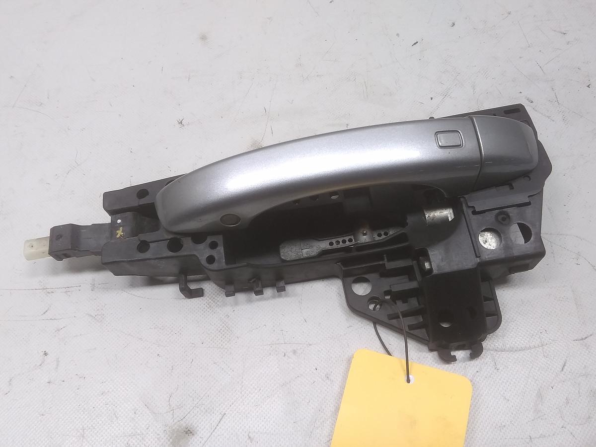 Audi A8 4H D4 original Türgriff hinten links mit Träger und Sensor Bj.2010