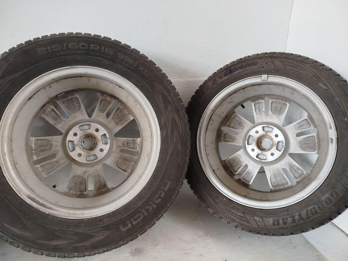 Nissan Micra K14 Satz original Alufelgen Felgen Alu in 6x16 Felge Felgensatz