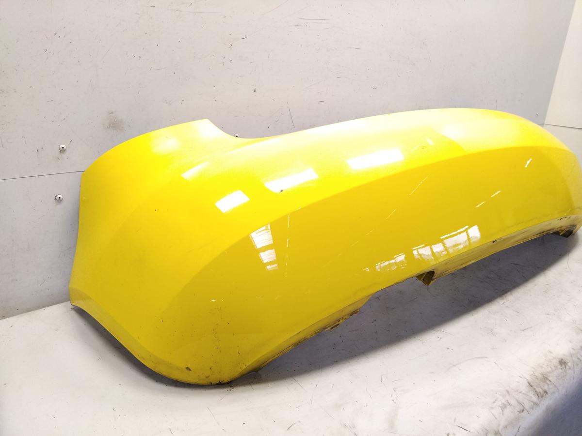Skoda Fabia 2 original Stoßfänger Stoßstange hinten Limo Fließheck BJ2011 LF1F sprint yellow