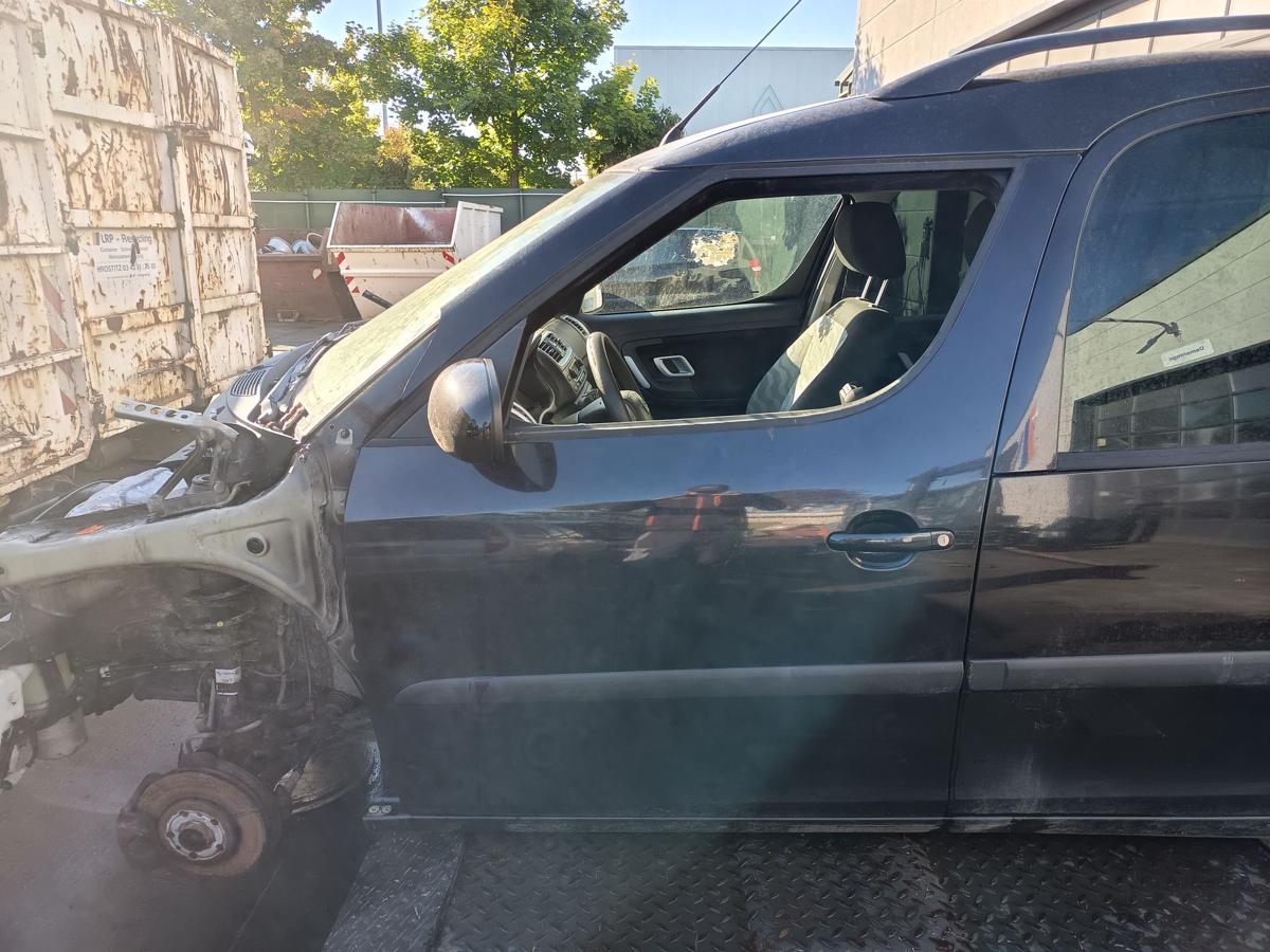 Skoda Roomster 5J original Tür vorn links Fahrer F9R Black Magic Bj 2010