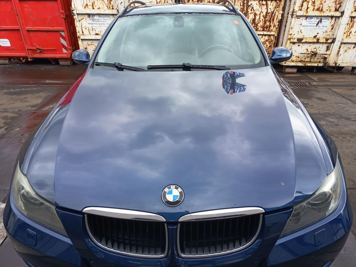 BMW 3er E90/91 original Motorhaube Klappe Deckel vorn Front A07 Mysticblau Bj06