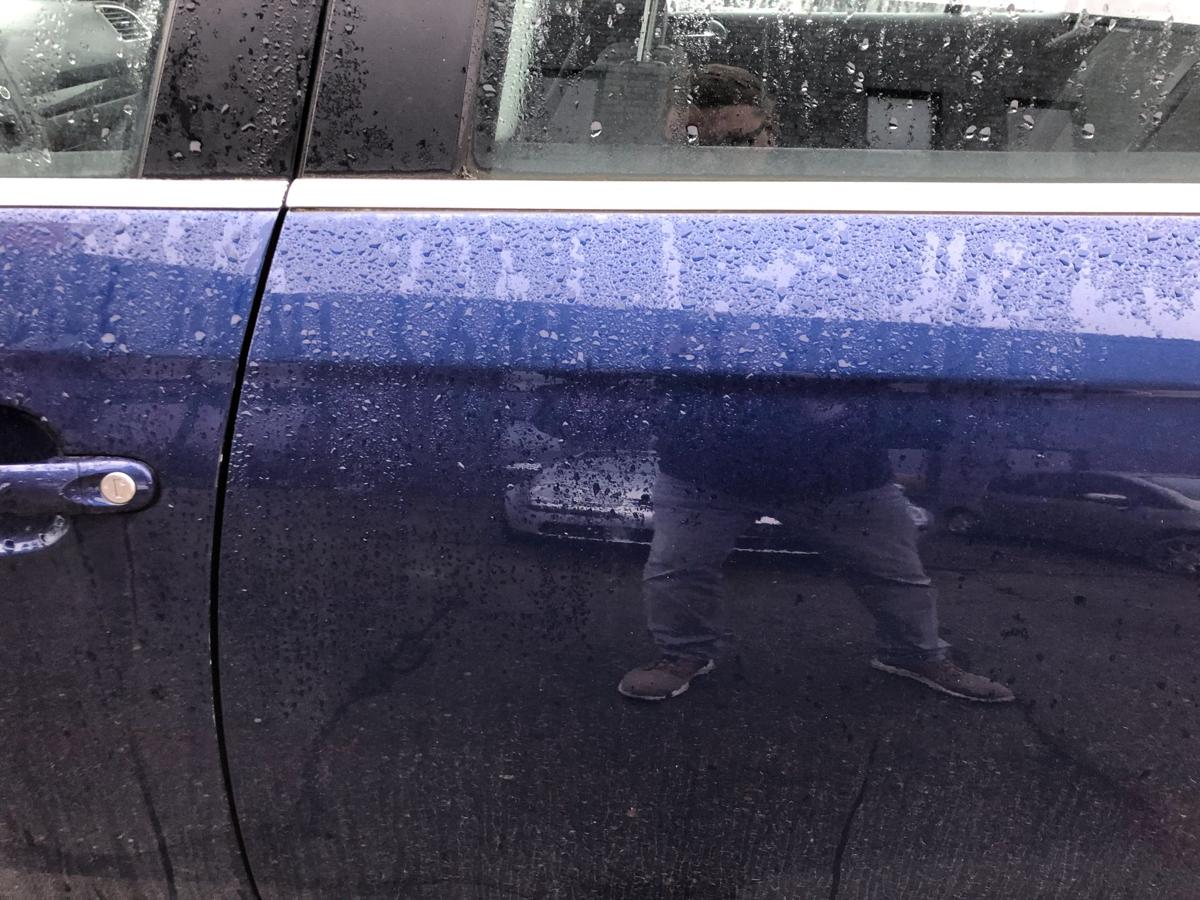 VW Golf 6 VI Variant T&uuml;r hinten links Rohbau Autot&uuml;r Fondt&uuml;r blau