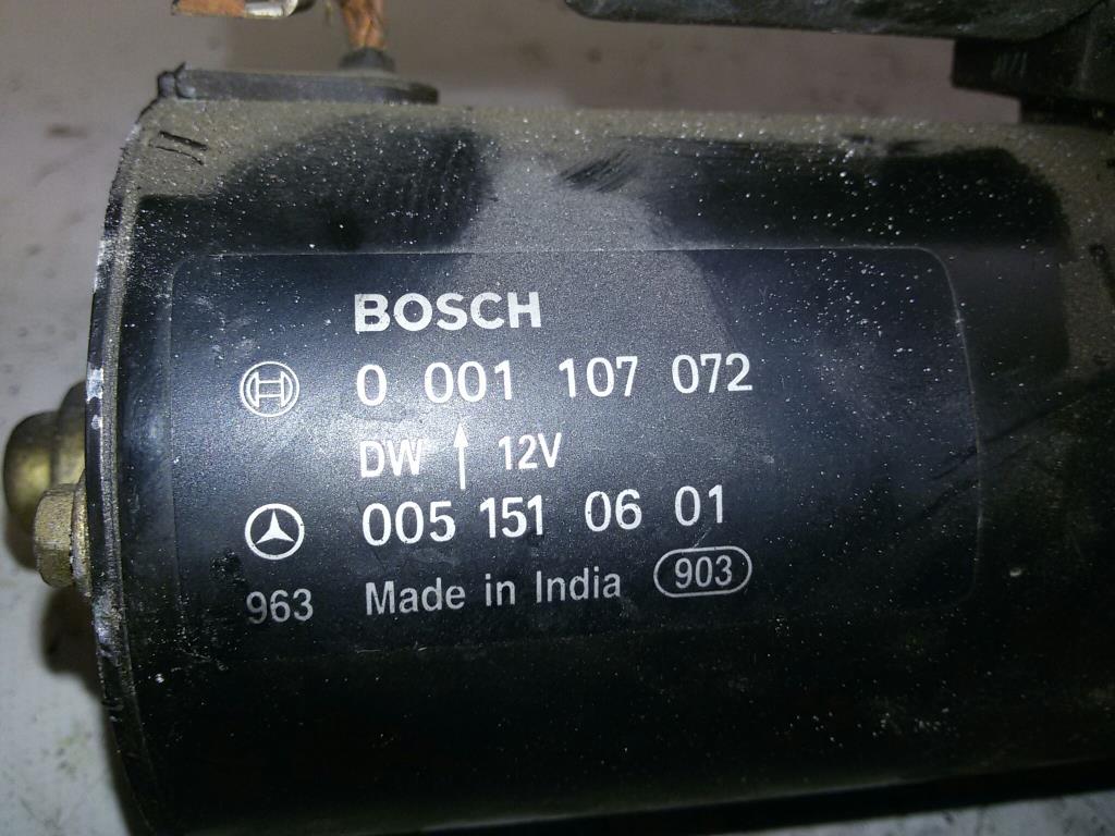 Mercedes C Klasse W202 C180 Anlasser Starter 0051510601 0001107072 BOSCH BJ1999