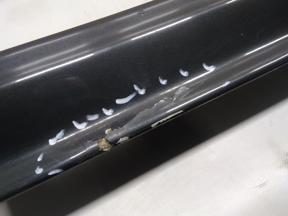 Mercedes 126 Coupe Satz GFK-Schwellerverbreiterungen in AMG-Optik DEFEKT Bj.1984