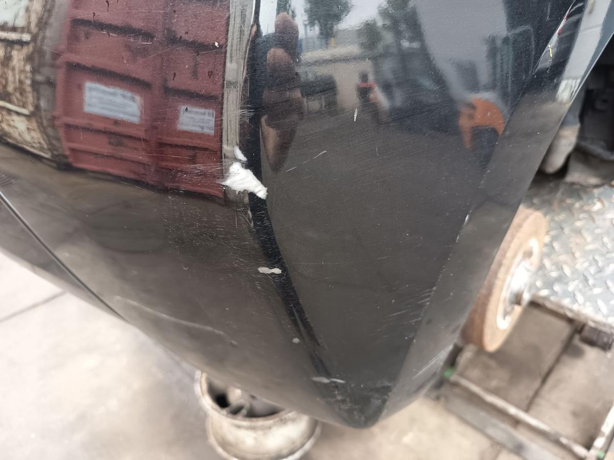 Renault Twingo II original Sto&szlig;stange F&auml;nger hinten Heck 676 Perlmuttschwarz