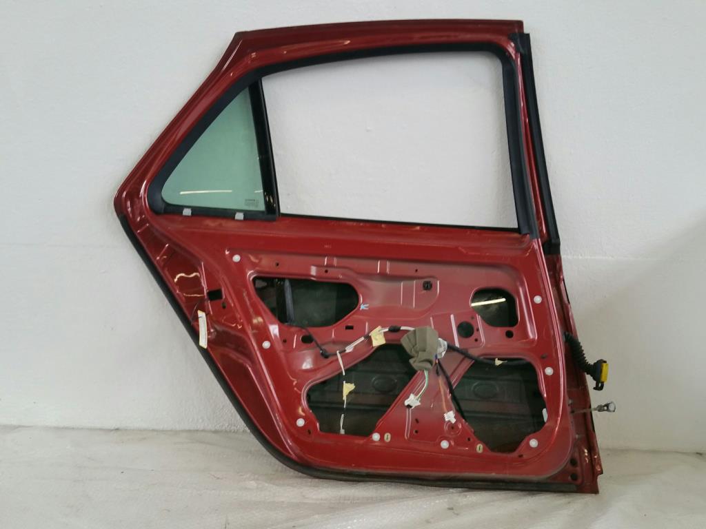 Tür hinten links Rohbau Fondtür Autotür TEB76 Rouge de Feu Renault Laguna II 2