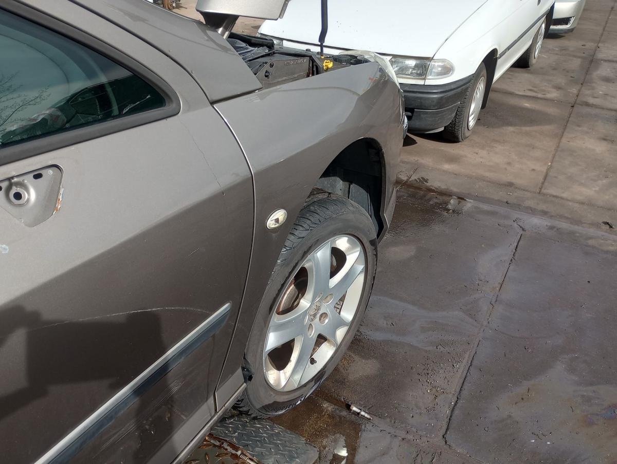 Peugeot 407 Limo orig Kotflügel rechts Beifahrerseite Erlengrau met Bj 2006