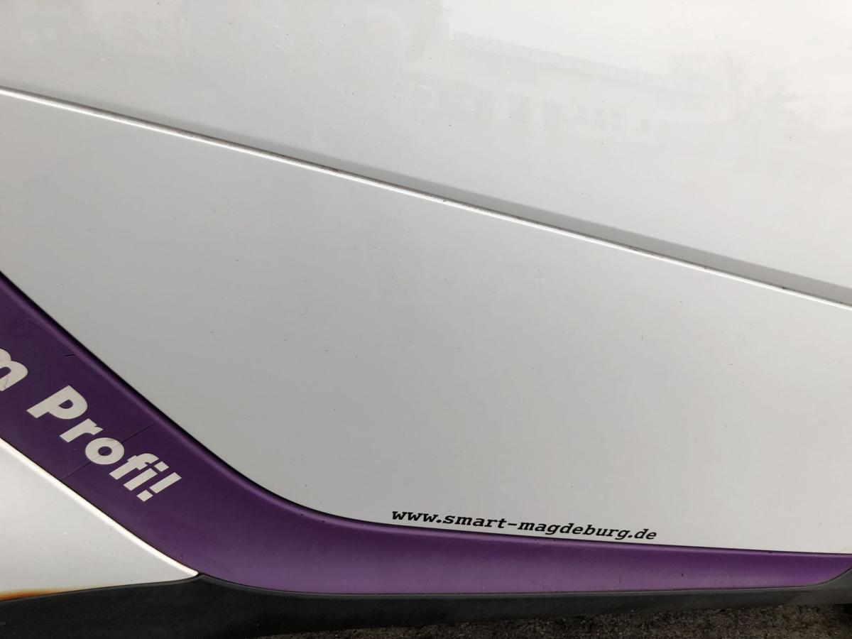 Smart 451 T&uuml;r vorn rechts Beifahrert&uuml;r mit elek Fensterheber EAZ Kristallwei&szlig;