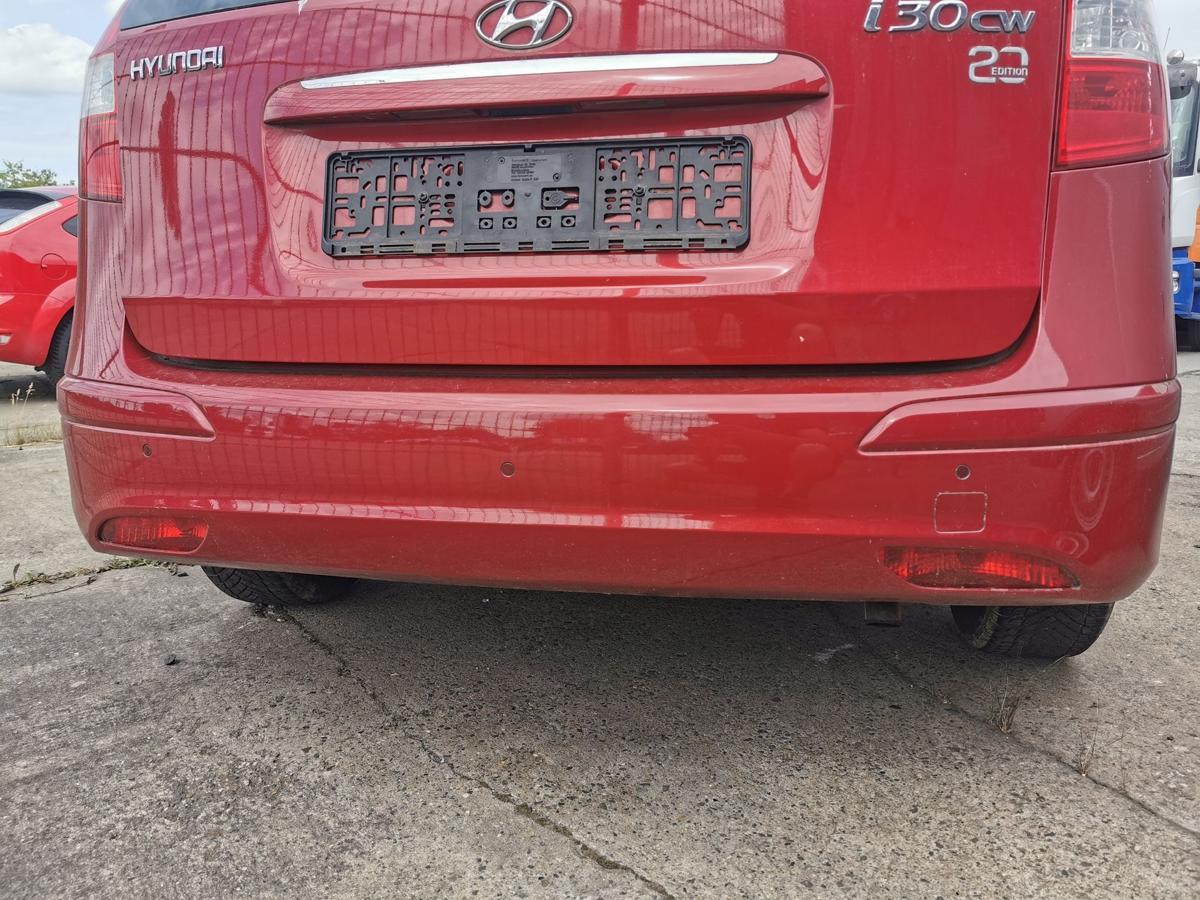 Hyundai I30 CW FD Stossfänger Stossstange Bumper hinten PDC HAT Glowing Red