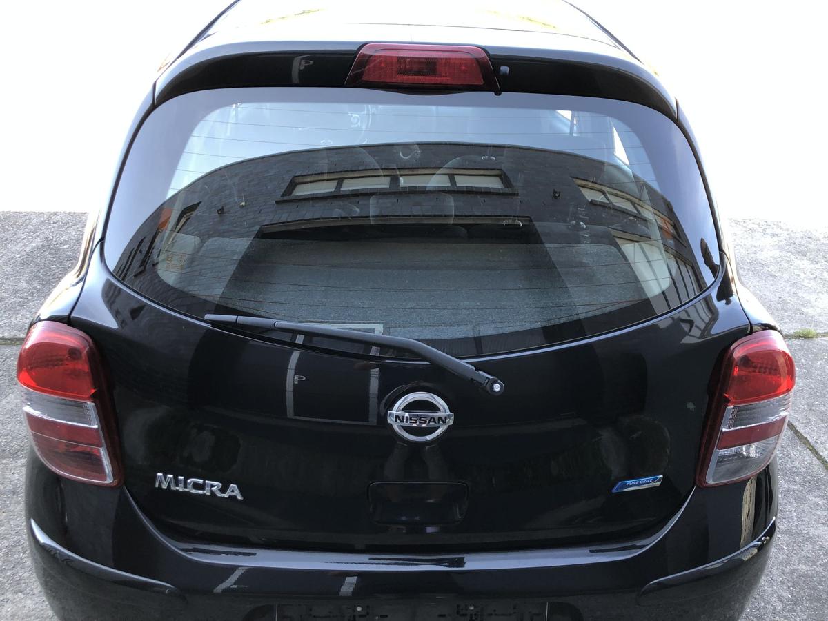 Nissan Micra K13 Heckklappe Kofferraumklappe Heckdeckel KH3 Super Black Klappe