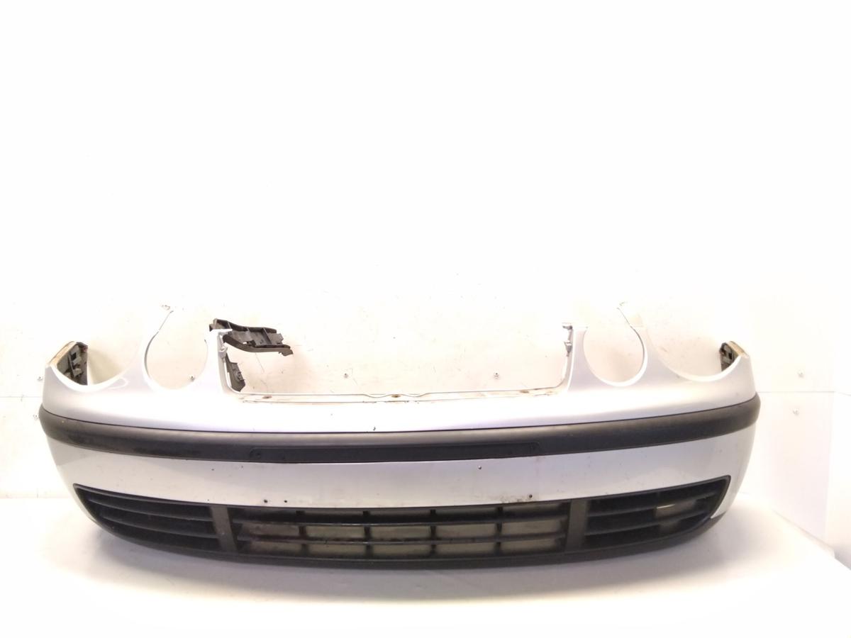 VW Polo 9N1 orig Sto&szlig;stange Sto&szlig;f&auml;nger vorn LA7W reflexsilbermetallic BJ2004