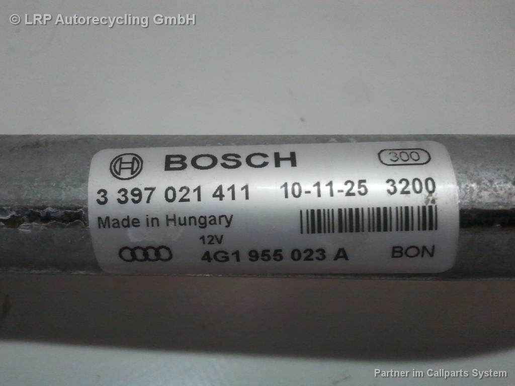 Audi A7 4G original Wischergestänge vorn 4G1955023A 3397021411 BOSCH BJ2012