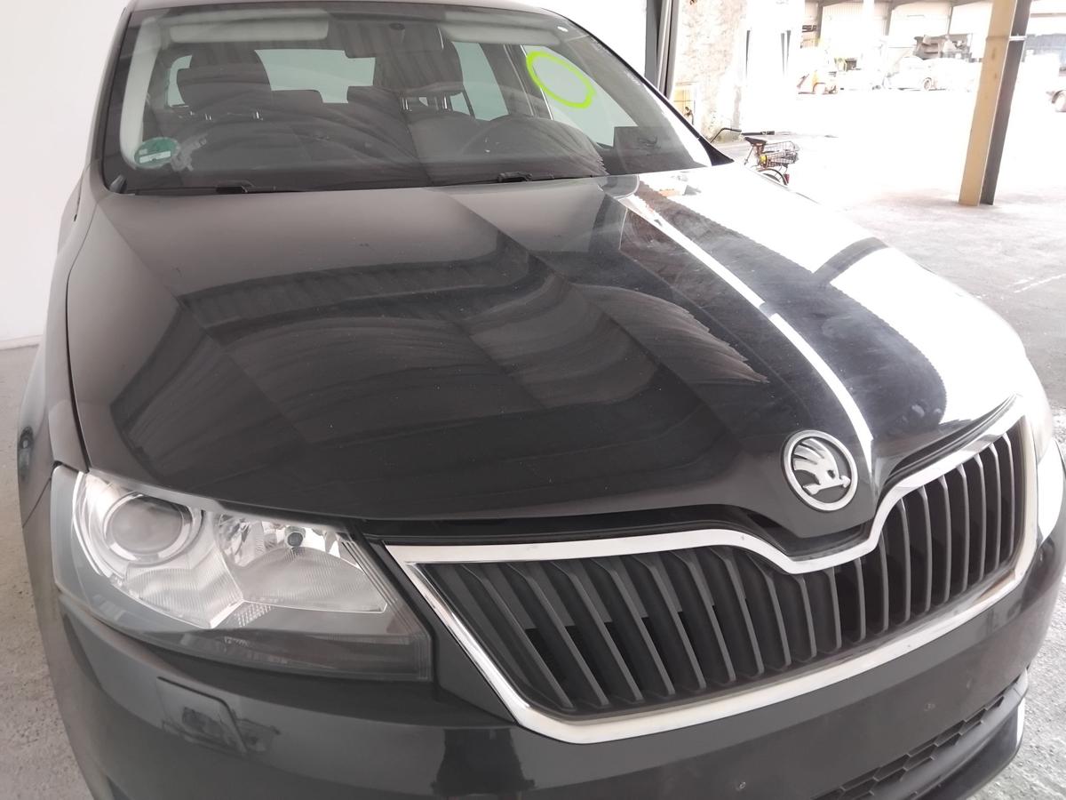 Skoda Rapid NH original Motorhaube Deckel vorn LF9R Blackmagicmetallic BJ2013