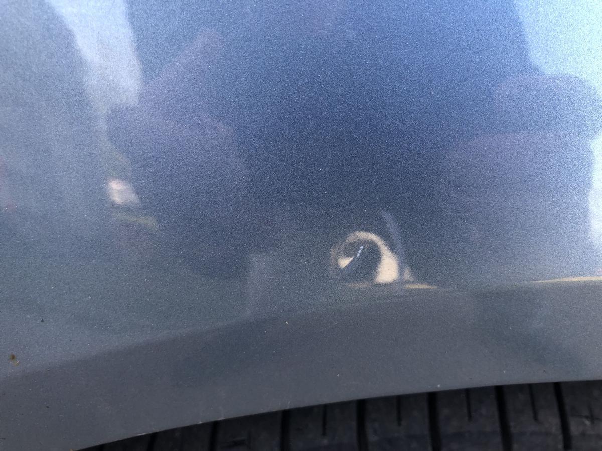 Skoda Fabia II 2 Typ 5J Kotfl&uuml;gel vorn rechts 2006-2014 Originalteil LF5X grau