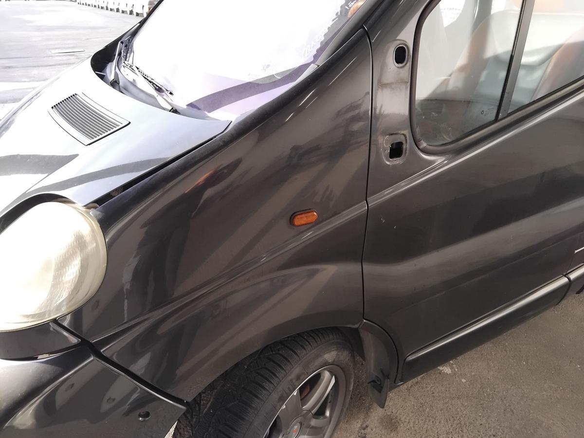 Opel Vivaro A original Kotflügel vorn links mitternachtschwarz L298 BJ2003