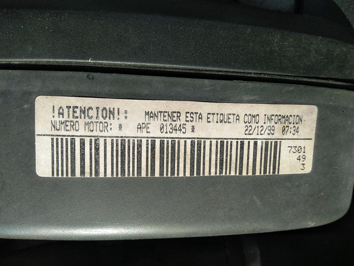 Motor APE 1.4 55kw Seat Ibiza 6K 94813km Bj.2000