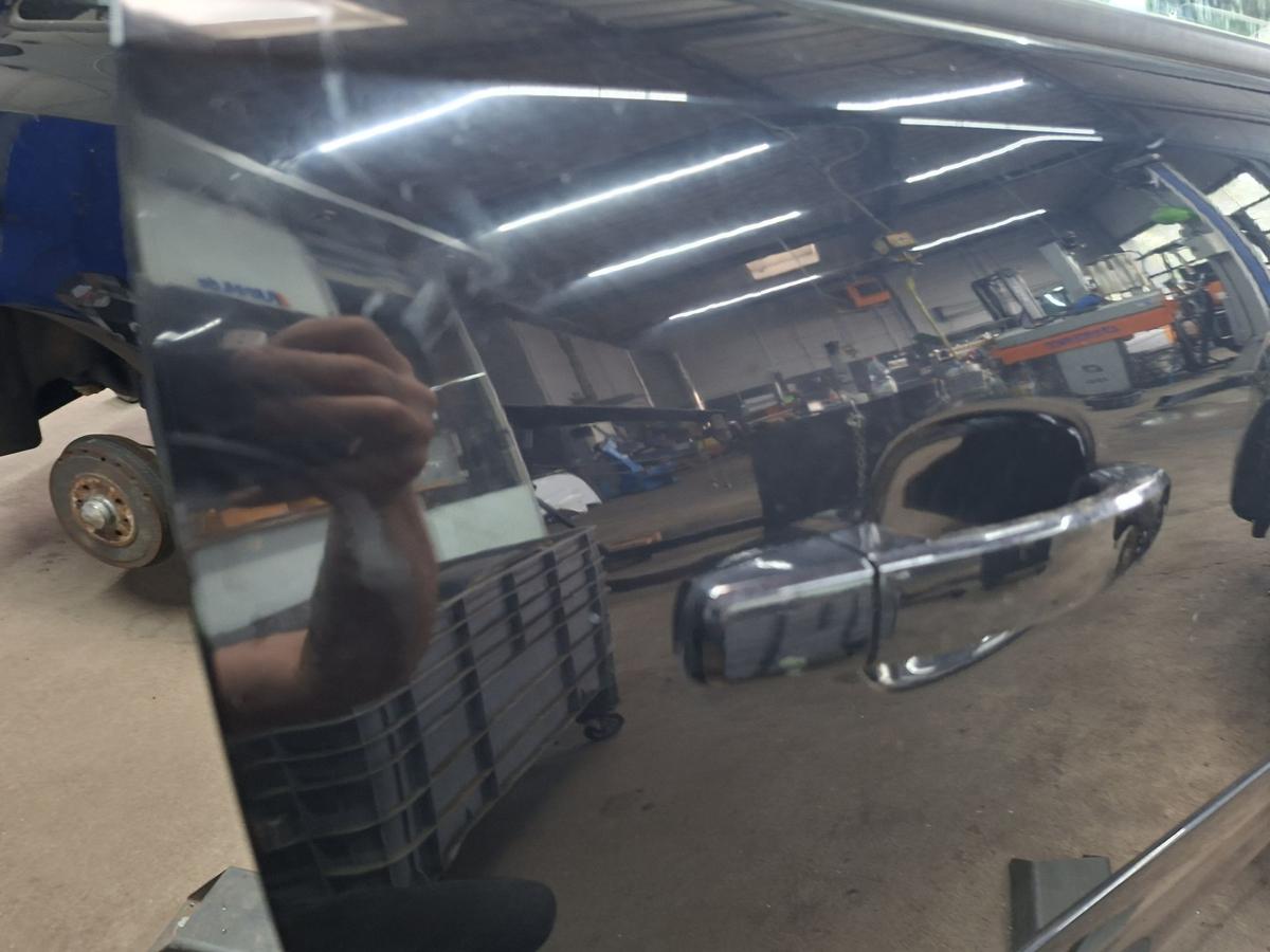 Opel Corsa D orig Tür rechts Beifahrerseite 3trg 2HU Saphirschwarz Metallic Bj07