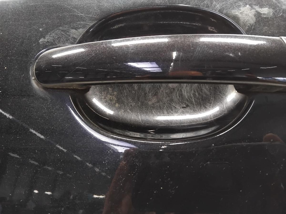 Skoda Fabia 2 5J T&uuml;r vorn links Fahrert&uuml;r schwarzmetallic 9910 LF9R Bj.2008