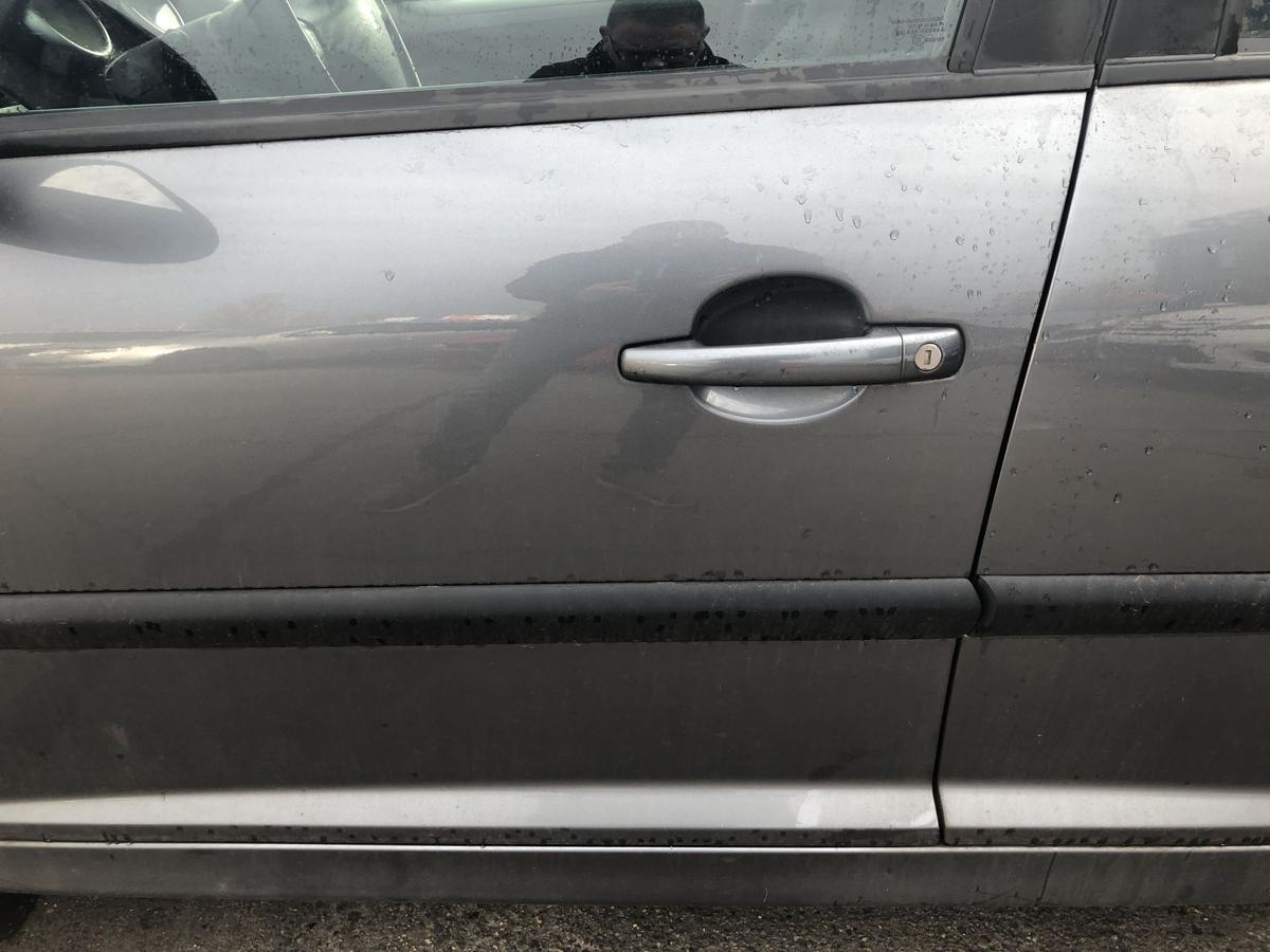 Peugeot 207 SW Typ WE T&uuml;r vorn links Fahrert&uuml;r im Rohbau KTH Thorium Grau