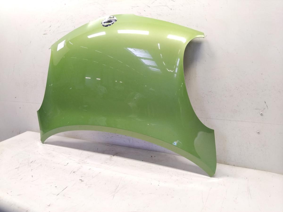 Nissan Micra K12 original Motorhaube J13 Seegrasgr&uuml;n Metallic BJ2003