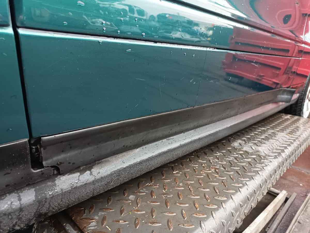 Audi Cabrio B3 8G7 orig Tür links Fahrertür LZ6P Gomera Grünmet. Bj 1991