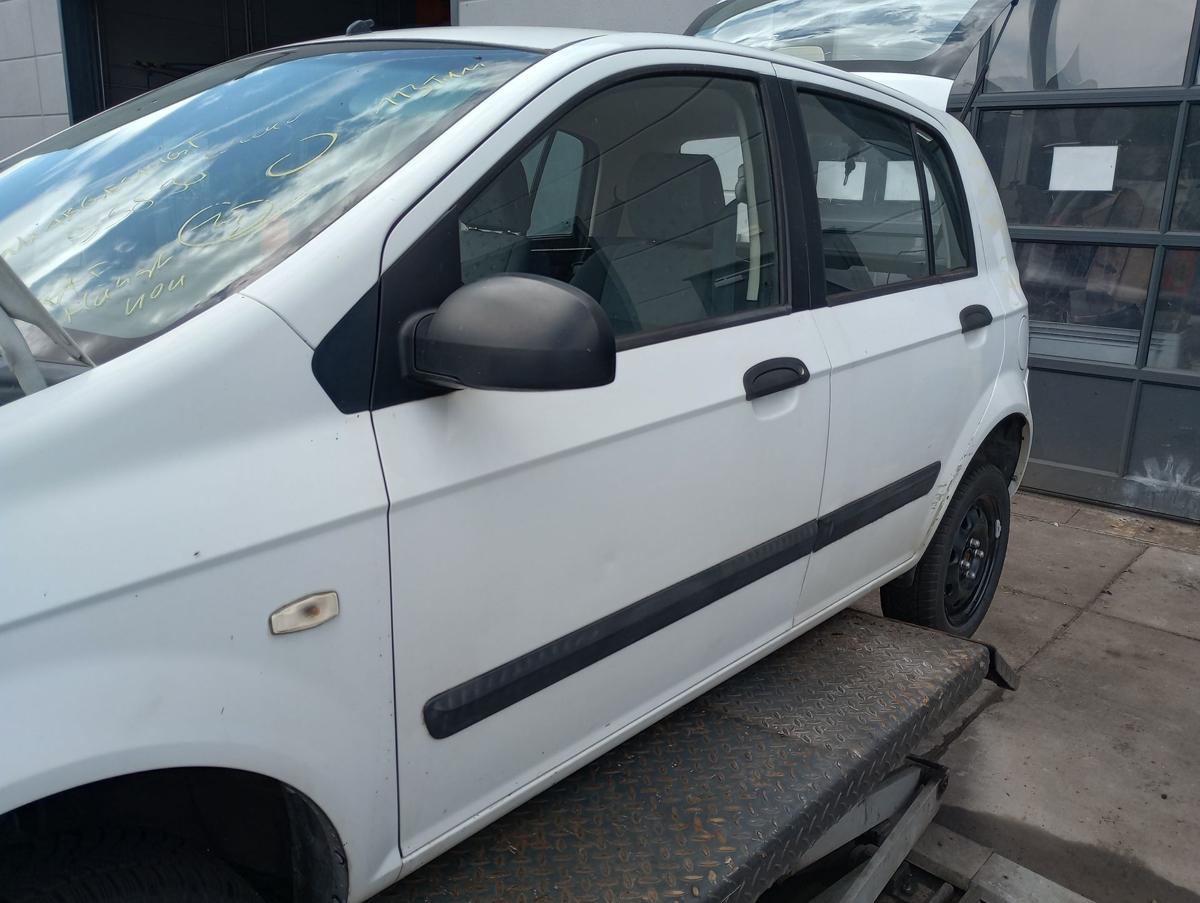 Hyundai Getz 5türer original Tür vorn links Fahrer (Roh) NW Nobelweiss Bj 2004