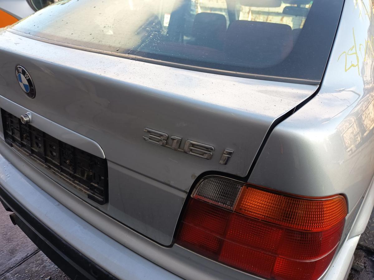 BMW 3er E36 Compact Bj 1997original Heckklappe mit Scheibe 309 Arktissilber