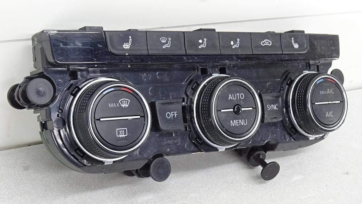 VW Golf VII Klimabedienteil Bj2015 5G0907044BD 5HB01118179 Bedienelement Klima