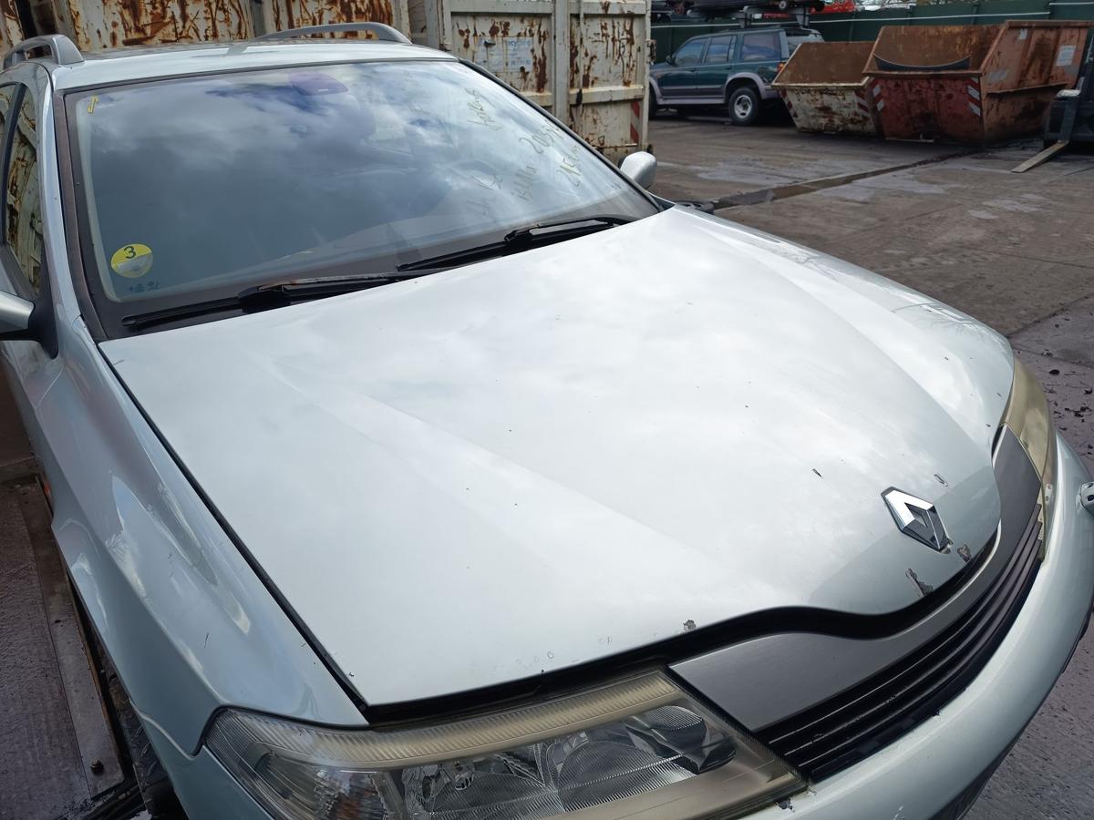 Renault Laguna II original Motorhaube Klappe Deckel Front B64 Granitsilber Bj 01