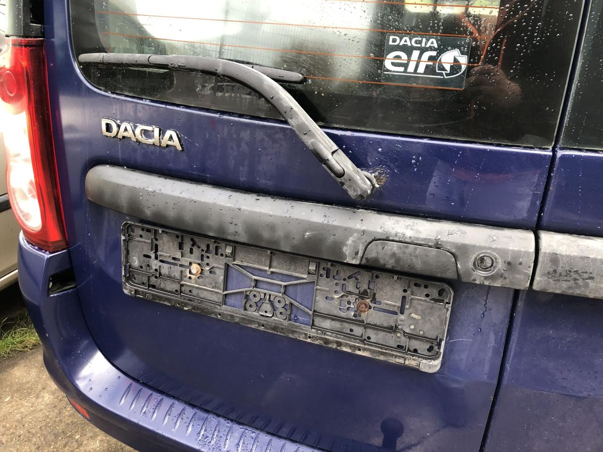 Dacia Logan MCV Hecktür hinten links mit Scheibe Flügeltür OV61H Blue Marine
