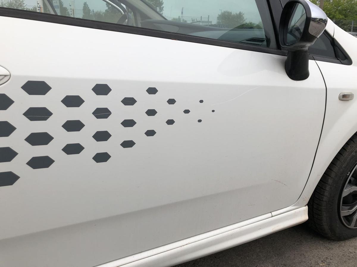 Fiat Grande Punto 199 T&uuml;r vorn rechts Beifahrer 3t&uuml;rer 249F Bianco Santerellina