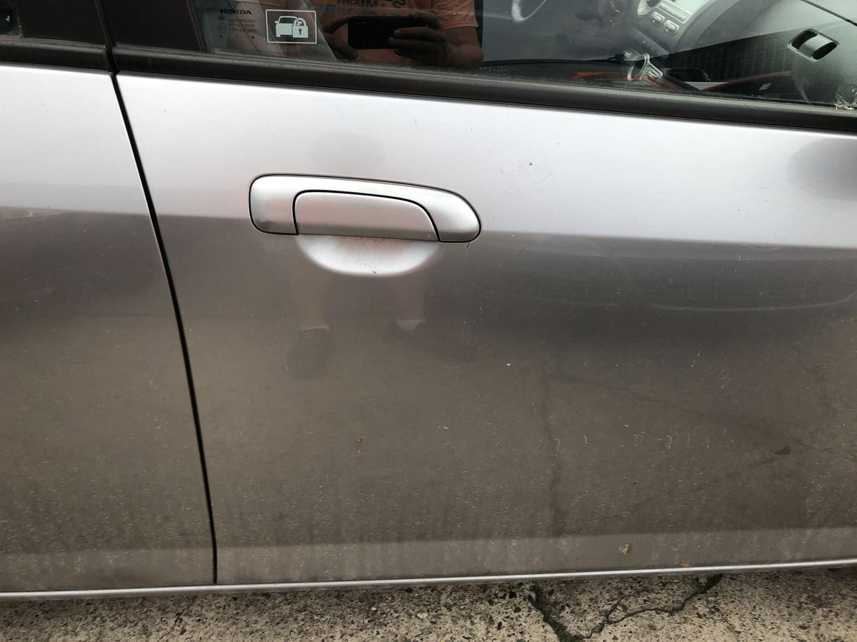 Honda Jazz Typ GD T&uuml;r vorn rechts Beifahrert&uuml;r im Rohbau NH642M Storm silver