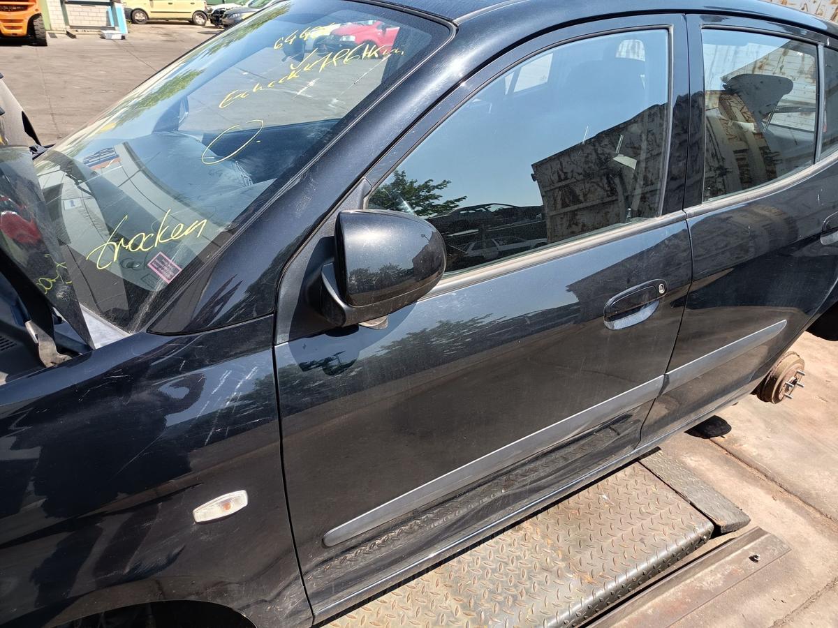 Kia Picanto BA original T&uuml;r vorne links Galaxy Black Baujahr 2009