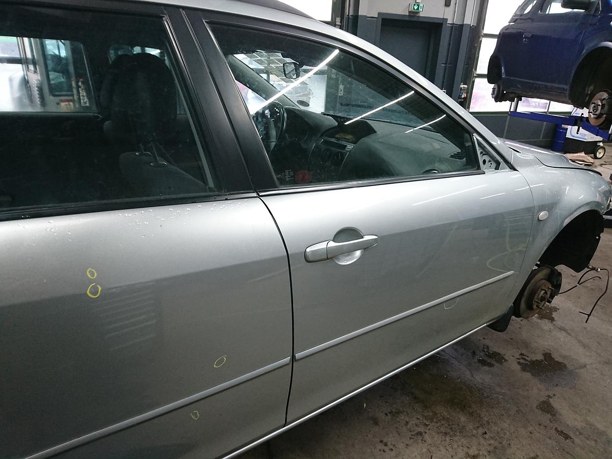 Mazda 6 Kombi orig Tür vorn rechts Beifahrertür 26A Platinsilber Bj 2007