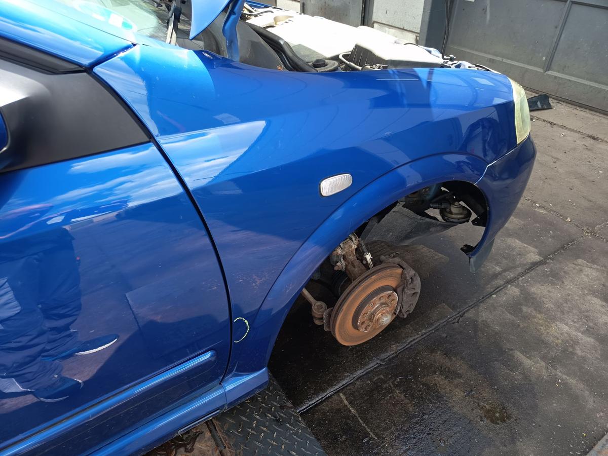 Opel Astra G Coupe original Kotfl&uuml;gel rechts Seitenteil 2KU Europablau Bj 2002