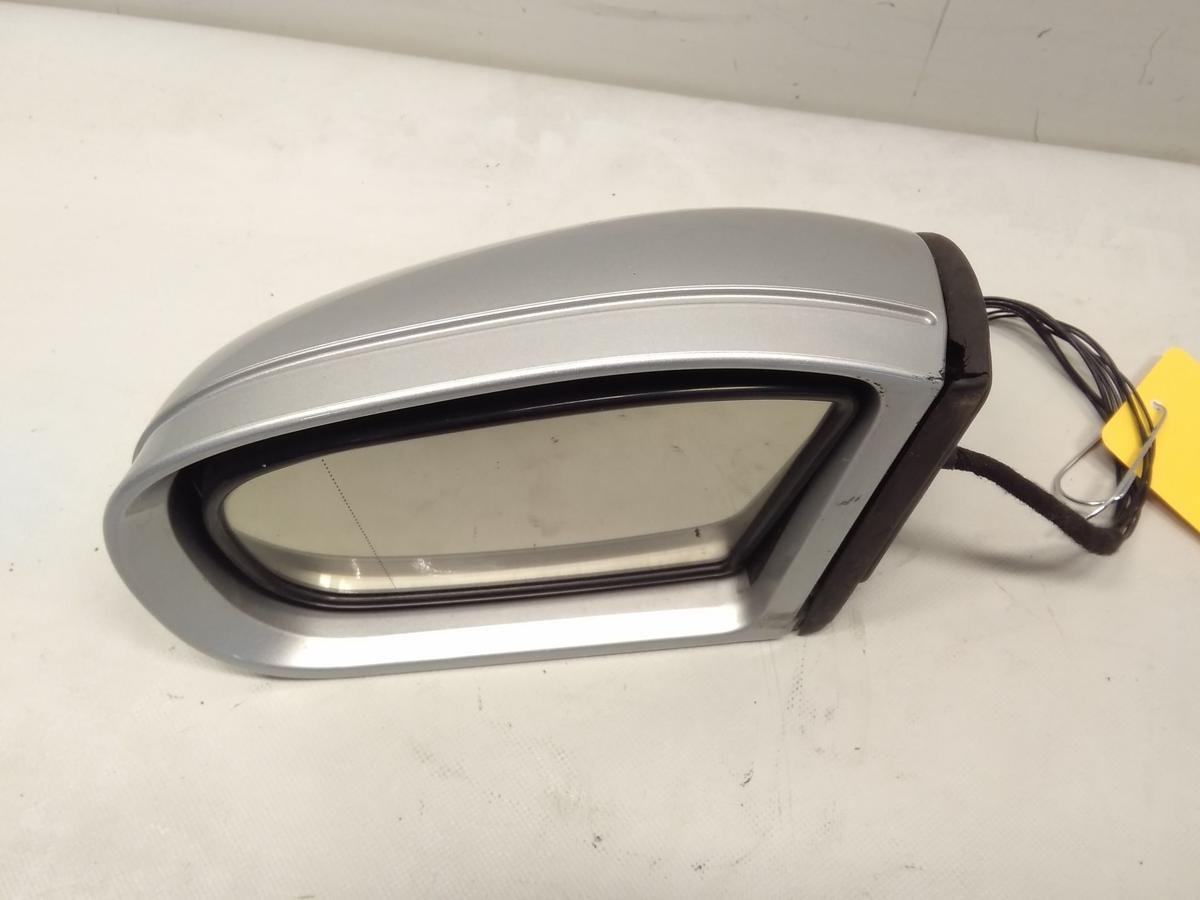 Mercedes E-Klasse 211 orig Au&szlig;enspiegel links 9+2PIN BJ2004 744 brillantsilber