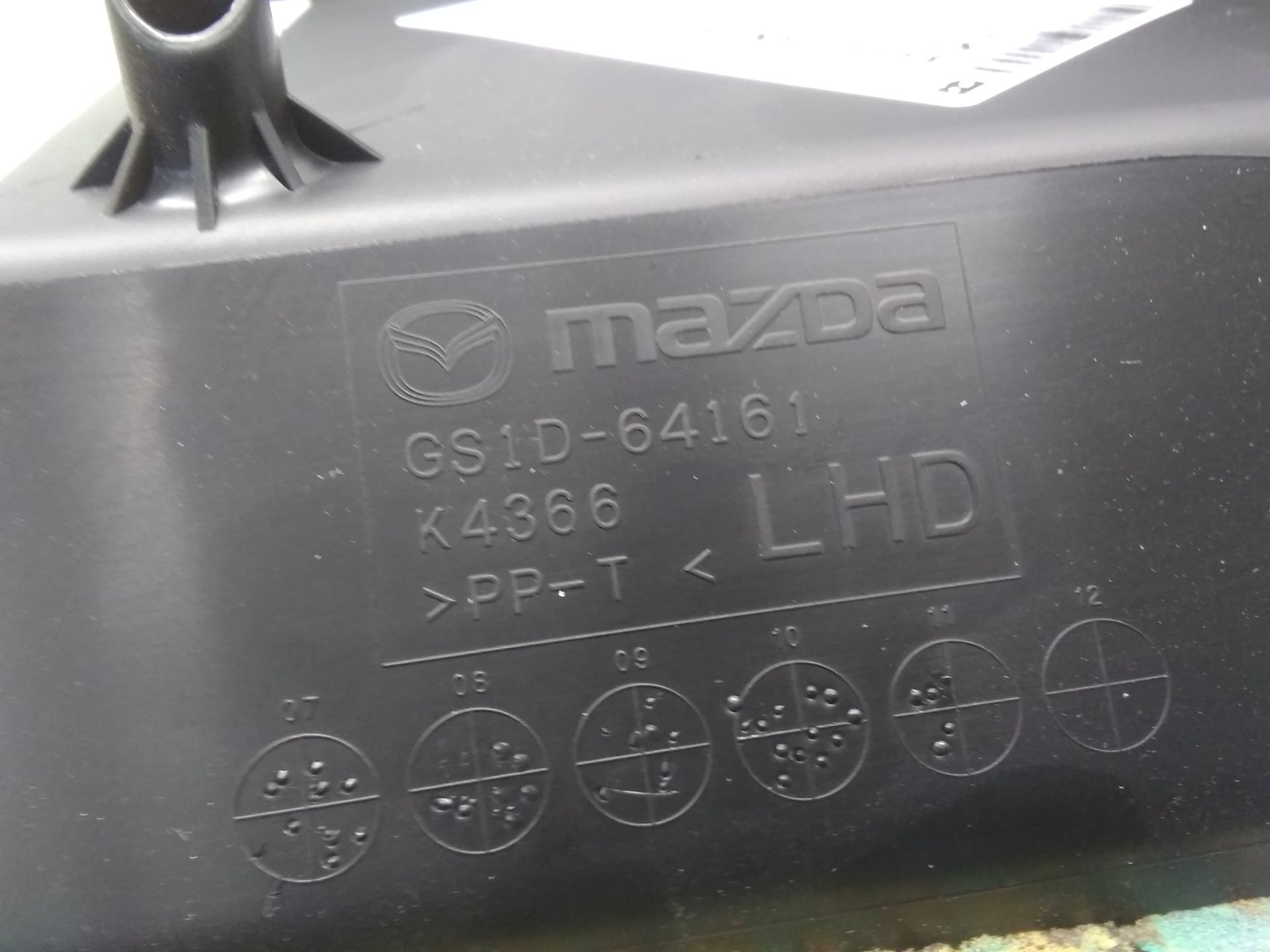Mazda 6 GH original Handschuhfach Bj.2011
