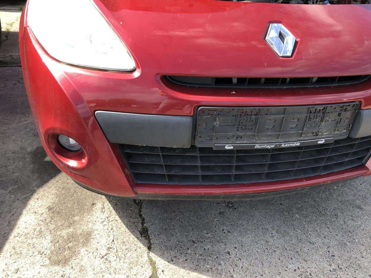 Renault Clio 3 III Grandtour Sto&szlig;f&auml;nger vorn Frontsch&uuml;rze Nebel ab 2009 NNJ rot
