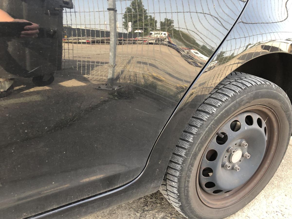 VW Jetta 1K Tür hinten links Fondtür im Rohbau LC9X Deep Black Perl