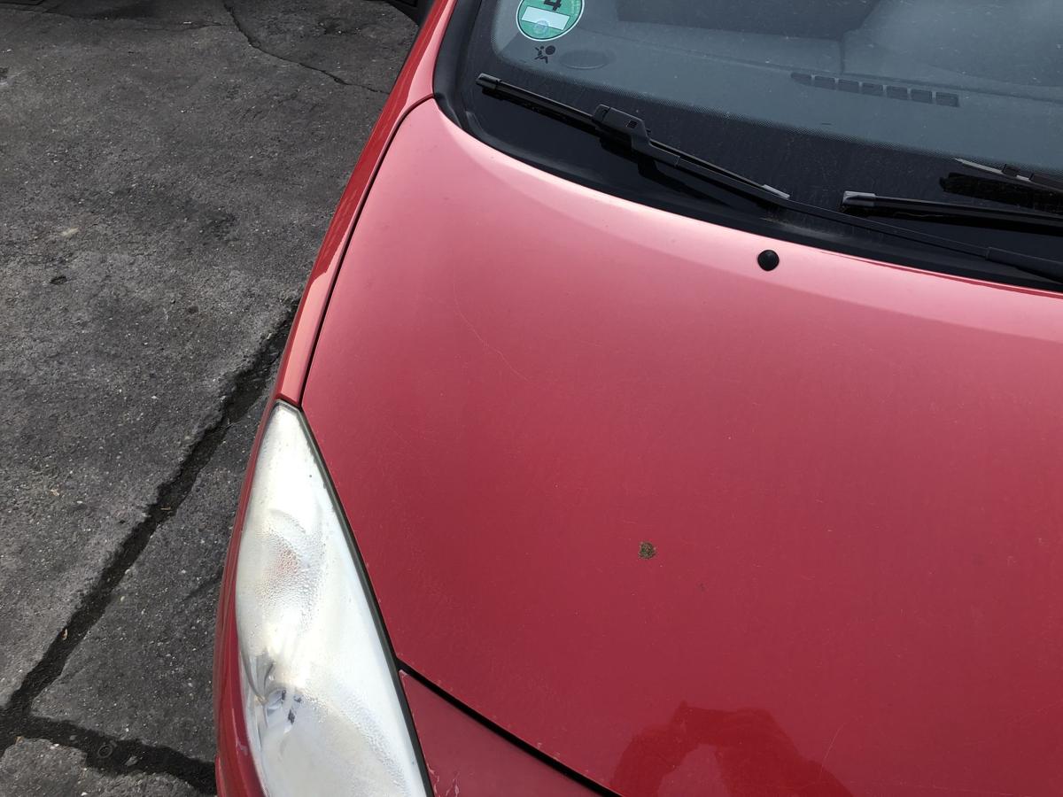 Renault Twingo 2 II Motorhaube Haube Klappe Deckel vorn OV727 Spanischrot