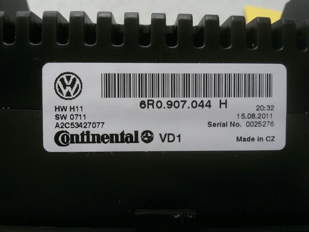 VW Polo 6R Heizungsregulierung Klimabedienteil 6R0907044H A2C53427077 BJ2011