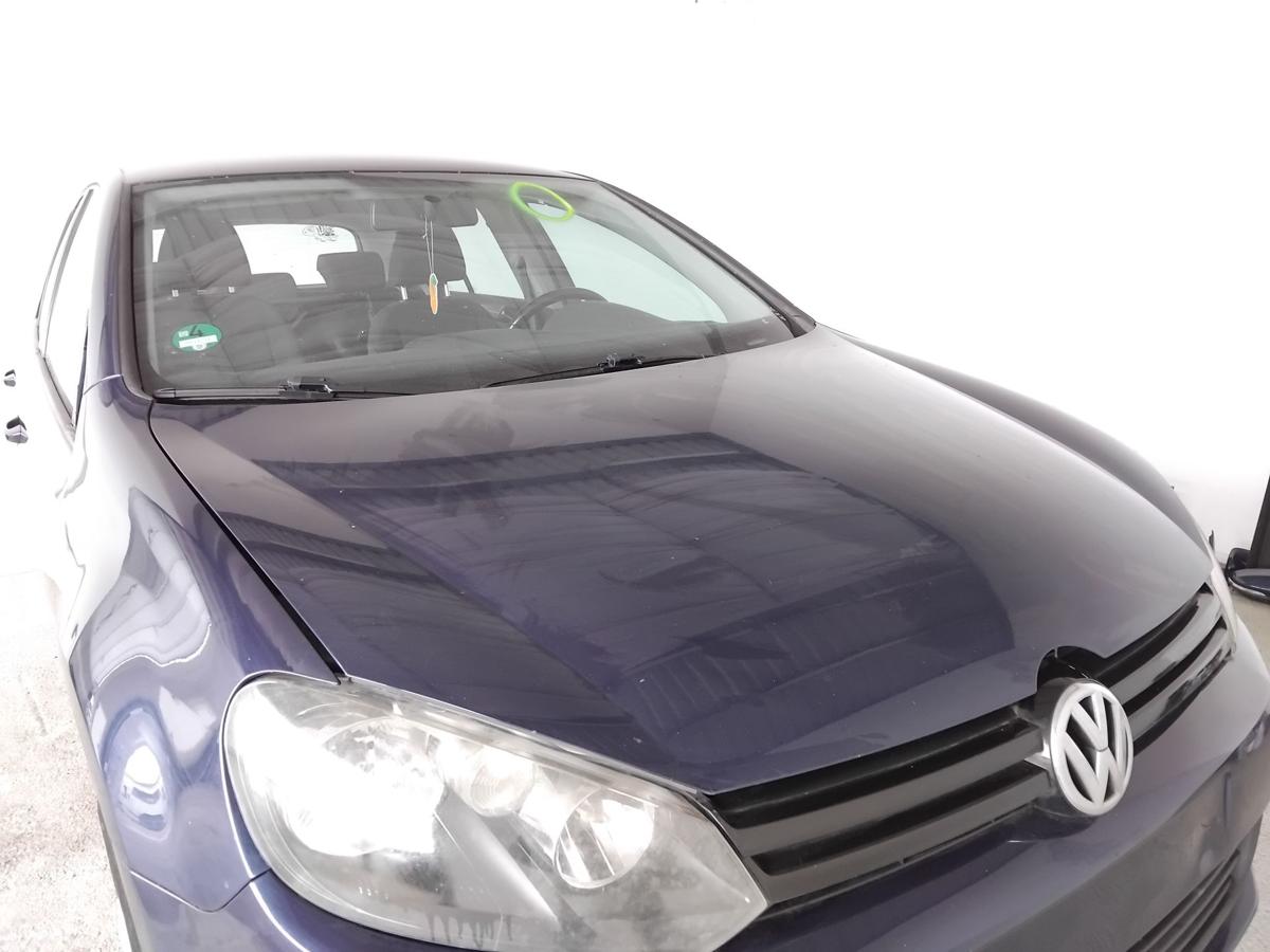 VW Golf 6 original Motorhaube Deckel vorn LD5Q Shadow Blue Metallic BJ2010