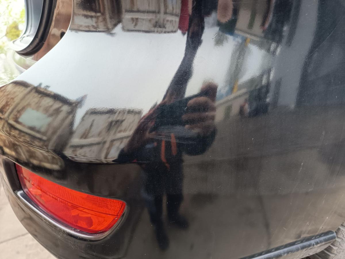 Mazda 5 CR original Sto&szlig;stange F&auml;nger hinten Heck A3F Brillant Black Bj 2009