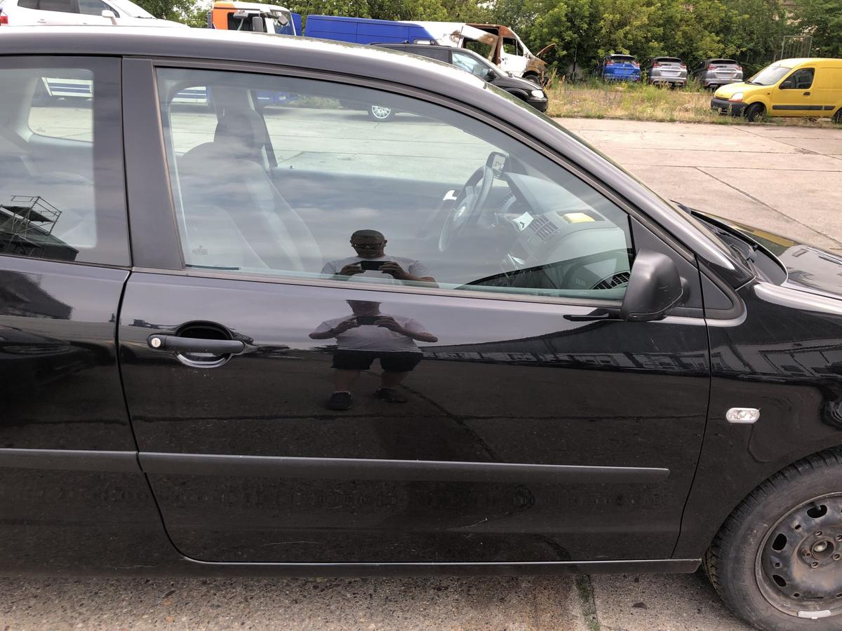 VW Polo 9N 9N1 T&uuml;r vorn rechts Beifahrert&uuml;r Rohbau LC9Z Black Magic 3 t&uuml;rer