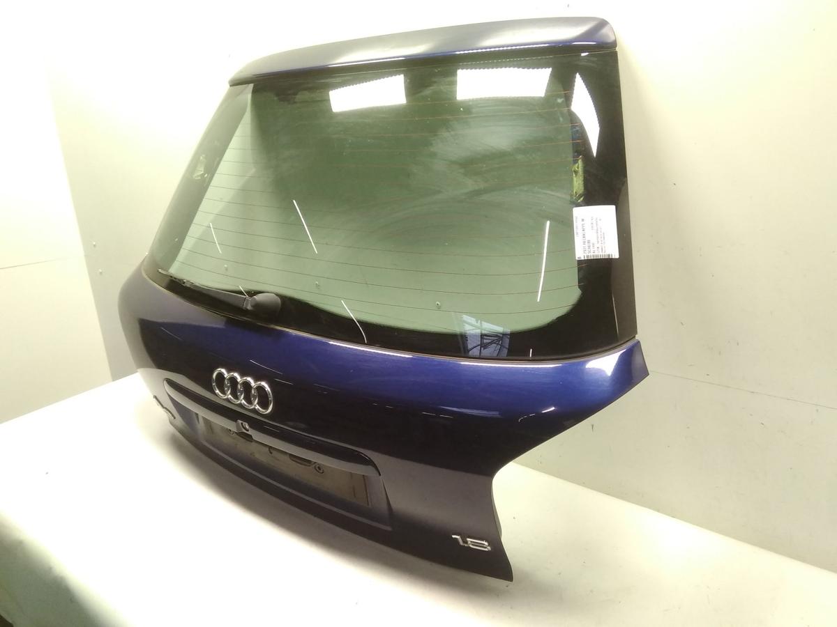 Audi A3 8L Bj.1999 original Heckklappe mit Heckscheibe LZ5K-santorinblaumetallic